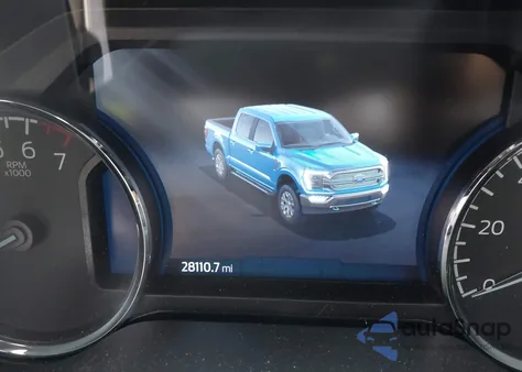 2023 Ford F150 Supercrew из США, поврежденный, VIN 1FTFW1E83PKF66911